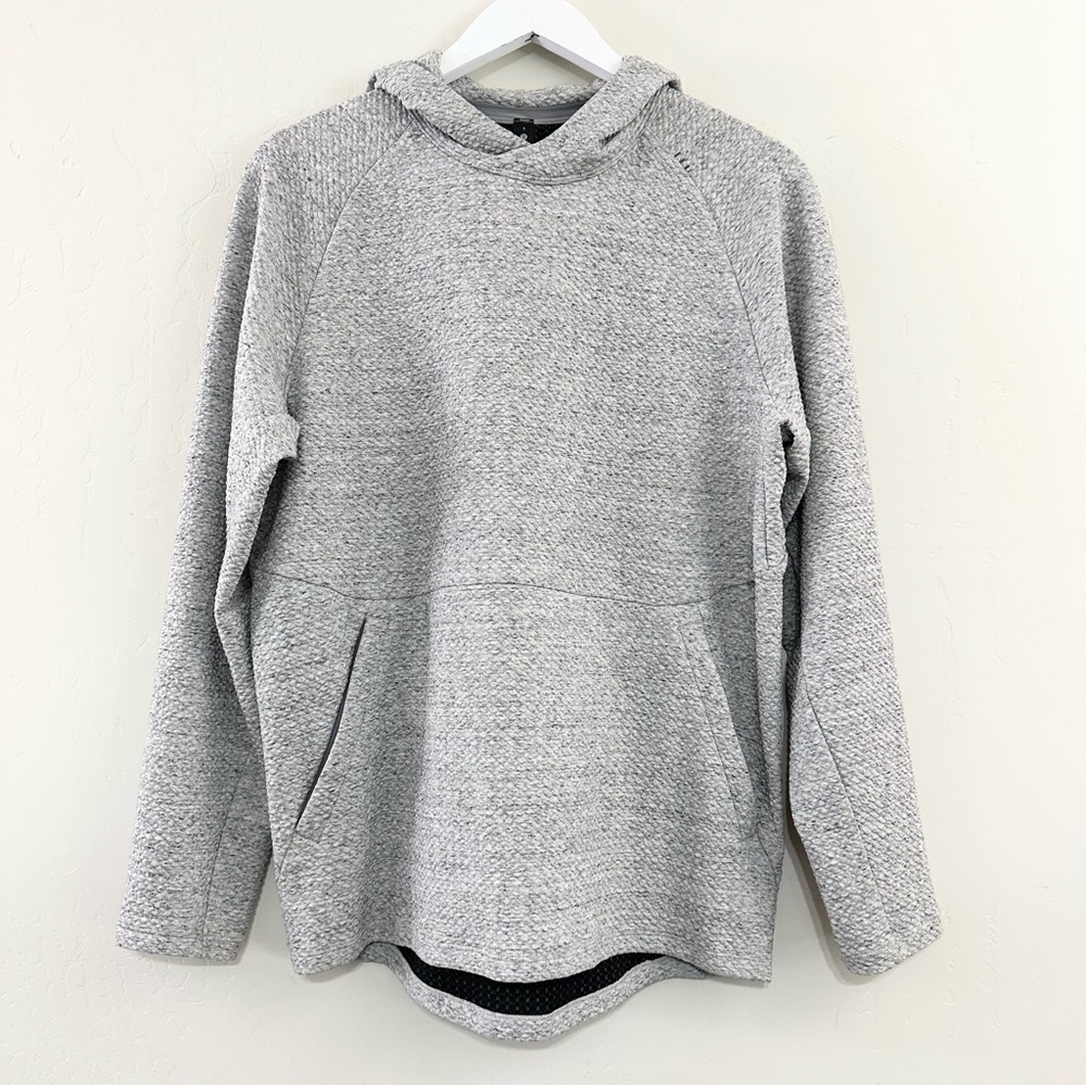 Lululemon At Ease Hoodie Heathered Melody Light Grey / Black - Picture 5 of 16